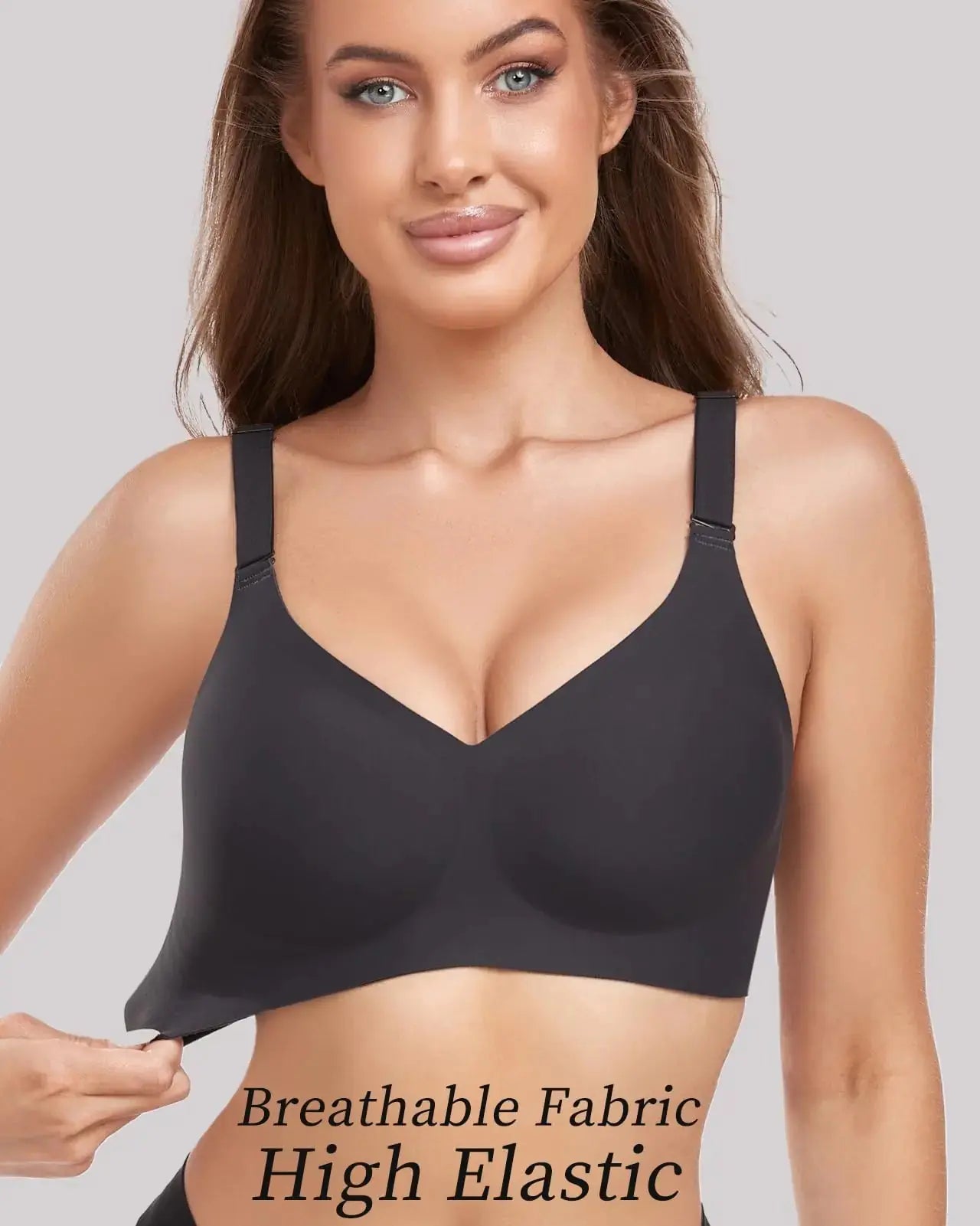 Seamless V-Neck Women's Bralettes 3X Black SHREEHUBSeamless V-Neck Women's Bralettes 3X Black Seamless V-Neck Women's Bralettes 3X Black My Store