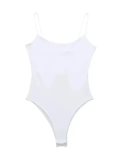 women's bodysuit - SHREEHUB White-Medium