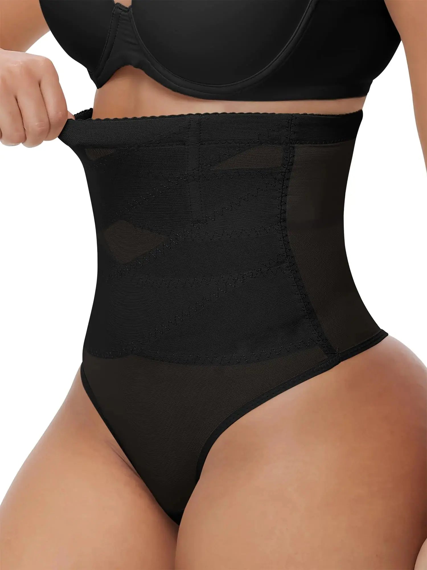 Shapewear Tummy Control Thong For Women High Waisted Underwear Seamless Girdle Body Shaper Panties Black Small SHREEHUBShapewear Tummy Control Thong For Women High Waisted Underwear Seamless Girdle Body Shaper Panties Black Small Shapewear Tummy Control Thong For Women High Waisted Underwear Seamless Girdle Body Shaper Panties Black Small My Store